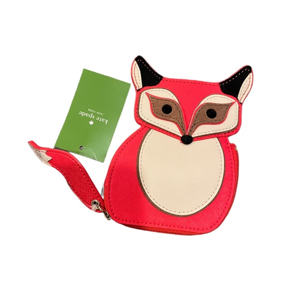 kate spade Handbags - Kate Spade New York Blaze A Trail Fox Coin Purse